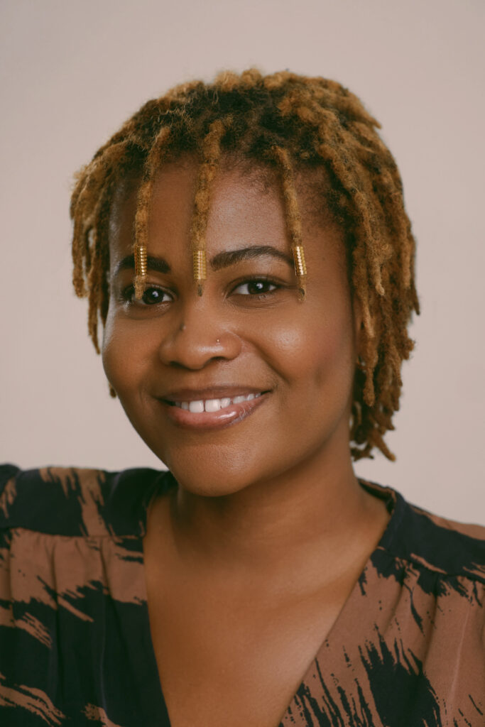 portrait of writer Victoria Naa Takia Nunoo
